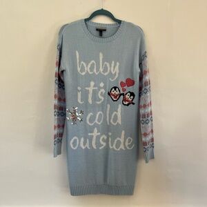 Womens Christmas sweater dress